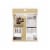 HERSHEY'S KISSES Milk Chocolate with Almonds Gold Foil Individually Wrapped Bag Perspective: back