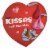 HERSHEY'S KISSES Milk Chocolate Valentine Candy Gift Box Perspective: back