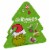 HERSHEY'S KISSES Grinch Milk Chocolate Christmas Candy Gift Box Perspective: back