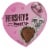 HERSHEY'S Extra Creamy Milk Chocolate Hearts Valentine Candy Gift Box Perspective: back