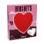 HERSHEY'S Milk Chocolate Heart Valentine Candy Gift Box Perspective: back