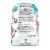 ICE BREAKERS ICE CUBES Candy Cane Flavored Sugar Free Chewing Gum Christmas Candy Bottle Perspective: back