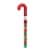 ROLO® Rich Chocolate Caramels Christmas Candy Plastic Cane Perspective: back