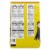 Hershey Miniatures Chocolate and Fruit Flavored Assortment Candy Halloween Bulk Variety Bag Perspective: back