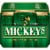 Mickey's® Fine Malt Liquor Ale Beer Perspective: back