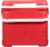 Igloo® Eco Cool Latitude Red & White Hardside Cooler Perspective: back