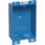 Carlon 1-Gang PVC Molded Old Work Switch Box B108RUPC Perspective: back