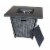 CATALINA COVE 30  GAS FIRE PIT Perspective: back