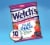 Welch's Berries 'N Cherries Fruit Snacks 0.8oz Pouches - 10ct Box Perspective: back