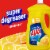 Ajax Ultra Liquid Dish Soap Lemon Scent Super Degreaser Perspective: back