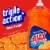 Ajax Ultra Triple Action Orange Scent Liquid Dish Soap Perspective: back