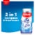 Colgate 2 in 1 Toothpaste and Whitening Mouthwash with Mint Flavor Perspective: back