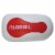 Lorell Dry Erase Magnetic Eraser Red/White 52559 Perspective: back