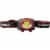 Life Gear® Storm Proof Headlamp - Red / Black Perspective: back