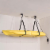 CargoLoc Ceiling Mount Garage Hoist - Black Perspective: back