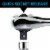 Zero Degree® 1/4 Drive Gearless Ratchet with Socket Quick Release Perspective: back