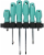 Her Hardware™ Chrome Screwdriver Set - Blue Perspective: back