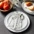 ZWILLING Provence 20-Piece 18/10 Stainless Steel Flatware Set, Silver Perspective: back