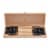 ZWILLING TWIN Gourmet Classic 8-pc Steak Knife Set with Wood Case Perspective: back