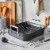 ZWILLING Motion Hard Anodized 16 x 14-inch Aluminum Nonstick Roaster Pan w/ Rack & Tools Perspective: back