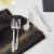 Henckels Madison Square Stainless Steel Flatware Set Perspective: back