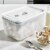 ZWILLING Fresh & Save Plastic Airtight Food Storage Container, Meal Prep Container - Large Perspective: back