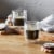Henckels Cafe Roma 2-pc Double-Wall Glassware 3oz. Espresso Glass Set Perspective: back
