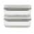ZWILLING Fresh & Save 2-pc Glass Airtight Food Storage Container, Meal Prep Container - Small Perspective: back