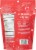 Sanders® Holiday Dark Chocolate Peppermint Sea Salt Caramels Candy Bag Perspective: back