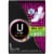 U by Kotex CleanWear Heavy Flow Unscented Ultra Thin Pads with Wings Perspective: back