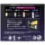 U by Kotex AllNighter Ultra Thin Overnight Unscented Pads with Wings Perspective: back