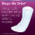 Poise Ultra Thin Ultimate Absorbency Incontinence Pads Perspective: back