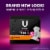 U by Kotex Balance Sized for Teens Ultra Thin Overnight Pads with Wings Overnight Absorbency Perspective: back