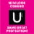 U by Kotex CleanWear Ultra Thin Heavy Pads with Wings Perspective: back