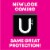 U by Kotex CleanWear Ultra Thin Regular Pads with Wings Perspective: back