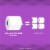 Cottonelle Ultra Comfort Strong Super Mega Roll Toilet Paper Perspective: back
