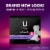 U by Kotex Balance Ultra Thin Overnight Pads with Wings Extra Heavy Absorbency Perspective: back