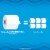 Cottonelle Ultra Clean Toilet Paper Mega Roll Perspective: back