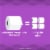 Cottonelle Ultra Comfort Toilet Paper Mega Roll Perspective: back