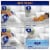 Microban 24 Hour Citrus Scent Bathroom Cleaner and Sanitizing Spray Perspective: back