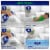 Microban Fresh Scent 24 Hour Bathroom Cleaner and Sanitizing Spray Perspective: back