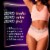 Always Discreet Boutique High-Rise Small/Medium Maximum Protection Incontinence Underwear Perspective: back