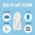 Febreze® Plug™ Linen & Sky™ Air Freshener Refill Perspective: back