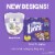 Luvs Size 1 Diapers Perspective: back