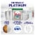 Cascade Platinum ActionPacs Fresh Scent Dishwasher Detergent Pods Perspective: back