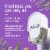 Febreze Odor-Fighting Fade Defy PLUG Air Freshener Refill Mediterranean Lavender Oil Refills Perspective: back
