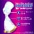 Always Radiant Overnight Feminine Pads for Women, Size 4 for Nighttime, with Wings Perspective: back