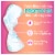 Always Radiant Teen Size 1 Regular Unscented Pads With Wings Perspective: back