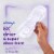Always Xtra Protection 3-in-1 Daily Regular Liners Perspective: back
