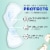 Always Pure Cotton Feminine Pads for Women, Size 1, Regular, unscented with wings Perspective: back